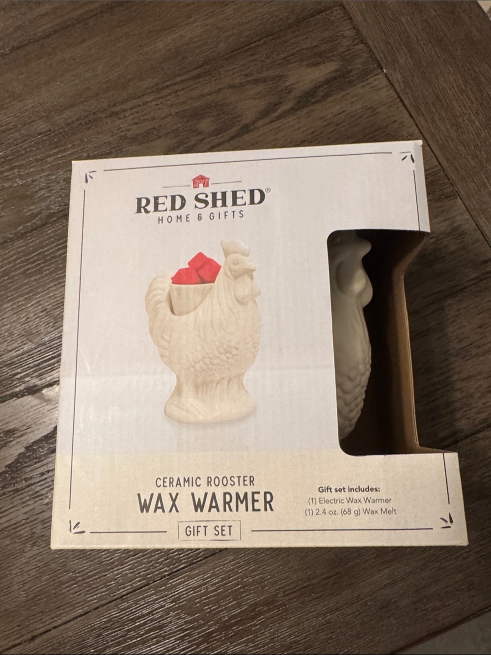 Cream Ceramic Rooster Wax Warmer - Home & Gifts